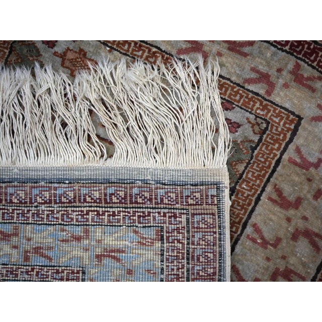 Textile Turkish Wool Kayseri Rug For Sale - Image 7 of 8