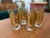 1960s 1960s Yellow 22k Gold Signed Culver Glassware Fruit Basket Depiction - Set of 4 For Sale - Image 5 of 8