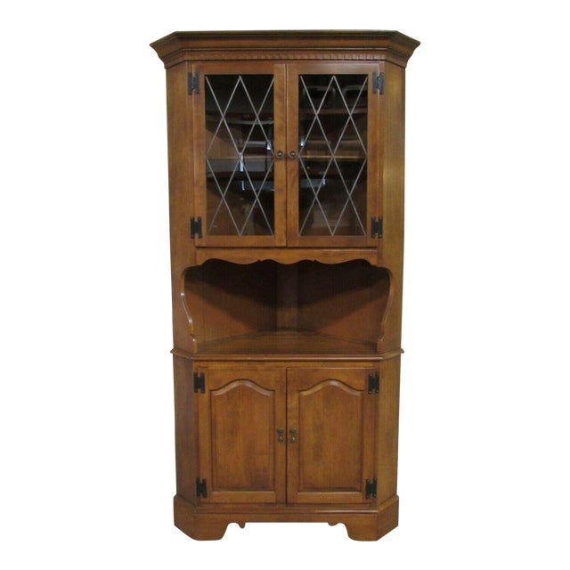 Vintage Ethan Allen Maple Corner China Chairish