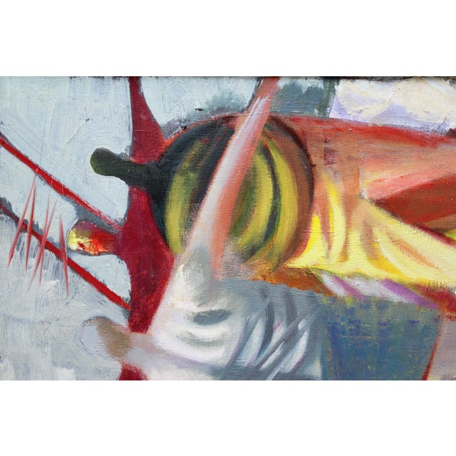 Victor Karnauh, Dream, Oil on Canvas For Sale - Image 7 of 10