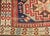 Antique Caucasian Kazak Area Rug, Hand-Knotted Wool, Geometric Medallion Pattern, 5x5 For Sale - Image 18 of 18