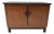 Art Deco Modern Sideboard with Black Lacquered Top, 1930s For Sale