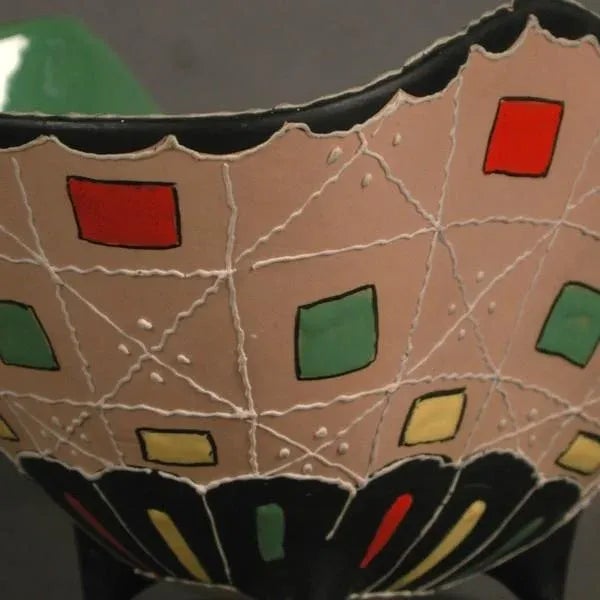 Italian Ceramic Bowl from Deruta, 1950s For Sale - Image 11 of 16