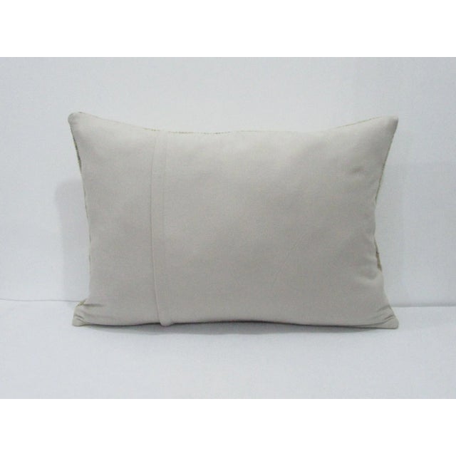 Mid-Century Modern Decorative Faded Pillow Cover For Sale - Image 3 of 4