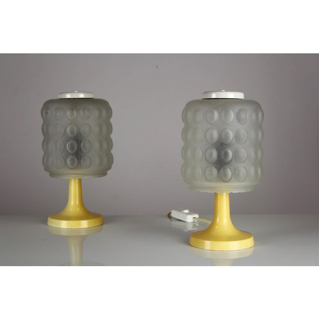 Space Age Table Lamps by Elektroinstala Děčín, Czechoslovakia, 1970s, Set of 2 For Sale - Image 15 of 15