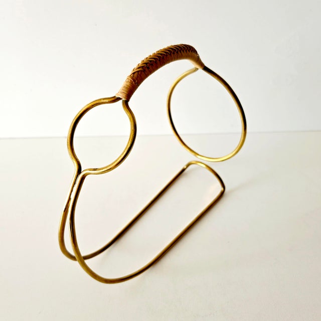 Bottle Holder in the style of Carl Auböck, Austria, 1950s For Sale - Image 14 of 18