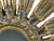 Line Vautrin Style, Sunburst Mirror, Clayed Gilt, Mirror, France, 1960s For Sale - Image 9 of 10