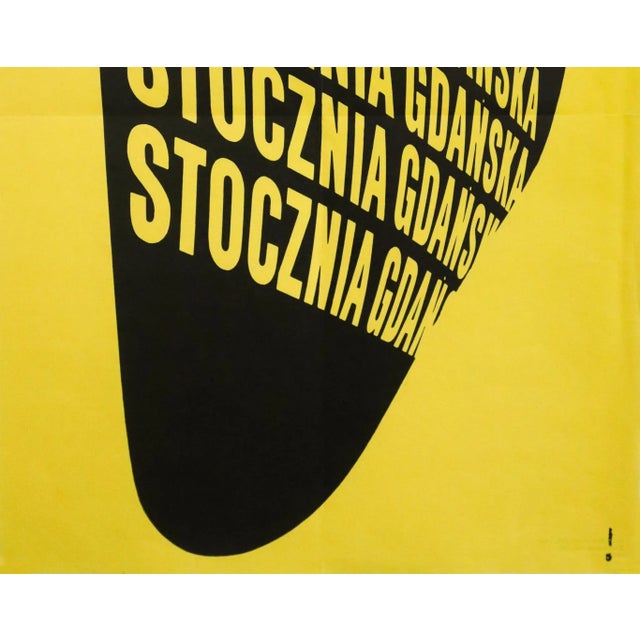Date: 1966 Size: 16 x 23 inches Artist: Wojciech Zamecznik ﻿About the Poster: "The historic Gdańsk Shipyard was the...
