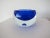 Royal Blue Thick Murano Glass Bowl, 1970s For Sale - Image 4 of 7
