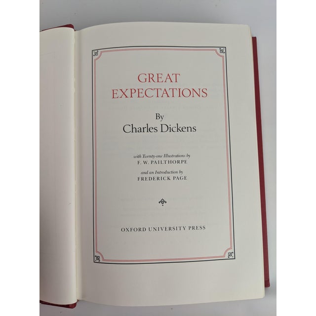Set of 4 Red & Burgundy Gold Gilt Decorative Books, Dickens & Ellery Queen For Sale - Image 10 of 16