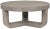 Wood Joel Coffee Table in Distressed Grey For Sale - Image 7 of 7