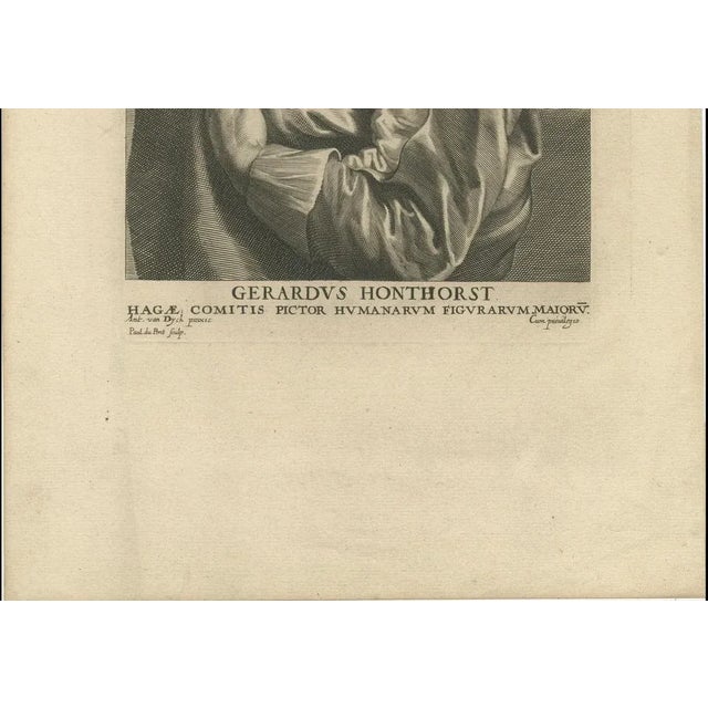 Gerard Van Honthorst, 1600s, Paper For Sale - Image 4 of 10
