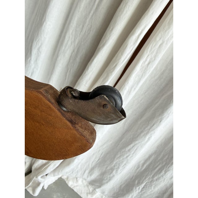 Mid-Century Modern Beech and Brass Valet Stand from Fratelli Reguitti, Italy, 1960s For Sale - Image 10 of 18