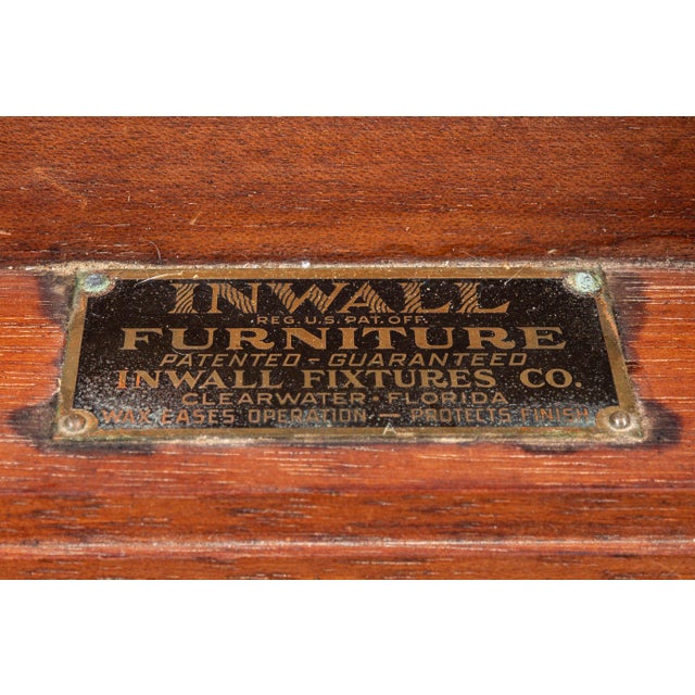 Mid 20th Century Mid 20th Century Inwall Fixtures Fold Away Dining Set Salesman Sample For Sale - Image 5 of 11