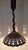 Vintage Ceiling Lamp with Openwork Ceramic Shade on Height-Adjustable Plastic Mount, 1970s For Sale - Image 3 of 7