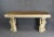 1970s Phyllis Morris San Simoen Griffin Gold Leaf Console/Sofa Table For Sale - Image 6 of 12