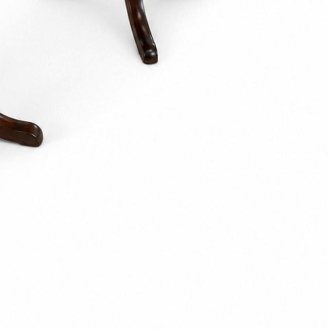 20th Century English Side Table in Mahogany For Sale - Image 5 of 6