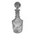 Antique Georgian Style Cut Lead Crystal Decanter For Sale