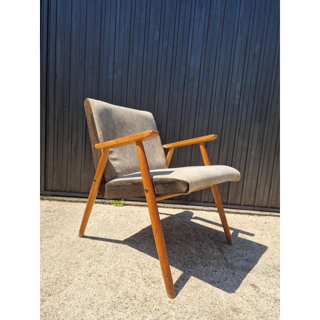 Vintage Scandinavian Armchair, 1960s For Sale - Image 13 of 13
