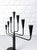 Seven-Arm Candelabras by Gunnar Ander for Ystad Metall, Sweden, 1950s, Set of 2 For Sale - Image 6 of 13