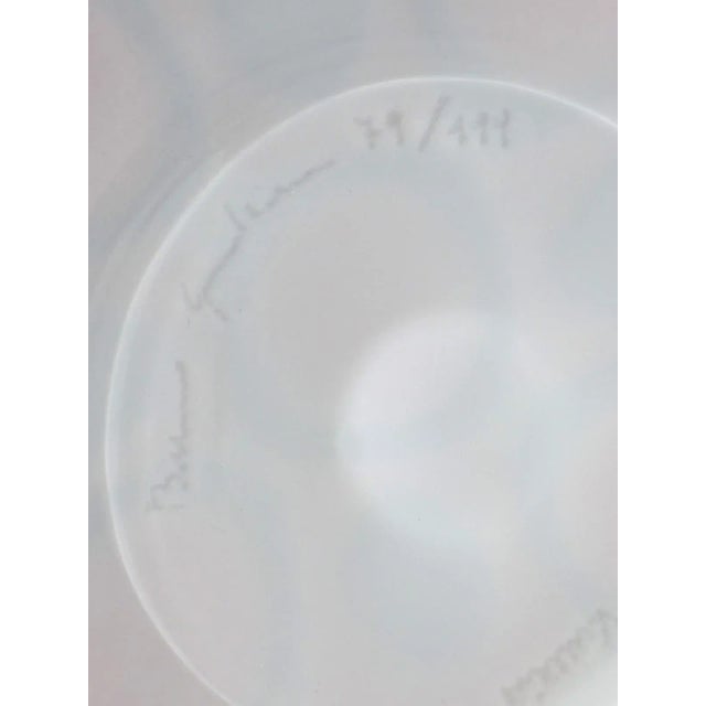 Siena Murano Glass Plate by Bruno Gambone for VeArt, 1970s For Sale - Image 6 of 8
