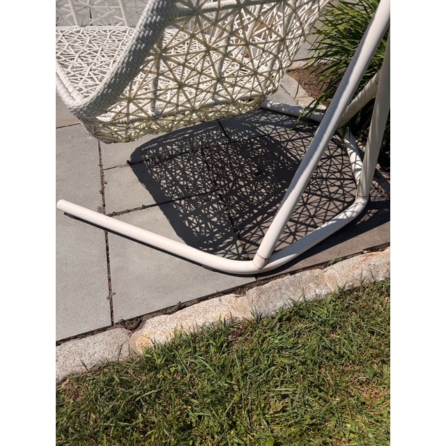 Modern Hanging Chair Outdoor/Indoor by Kettal Mai Swing Chair, Attributed For Sale - Image 10 of 10
