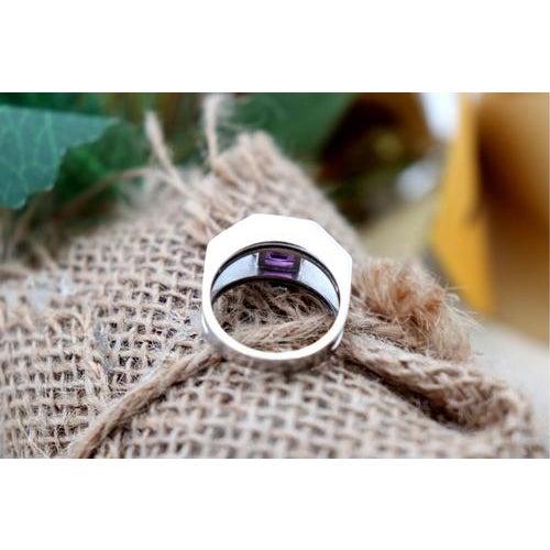 White Gold Ring Cut Into Two Bands For Sale - Image 6 of 7