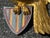 Impressive and beautifully detailed Early 20th Century. Gilt + Wood Eagle and Shield Beautifully carved, highly detailed,...