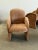 Vintage Curved Velvet Arm Dining Chairs - Set of Four For Sale - Image 16 of 18