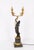 Antique French Bronze and Ormolu Two Light Candelabra, Set of 2 For Sale - Image 6 of 18