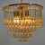 Metal Mid-Century Teardrop 4-Tier Chandelier from Palwa, 1970s For Sale - Image 7 of 11