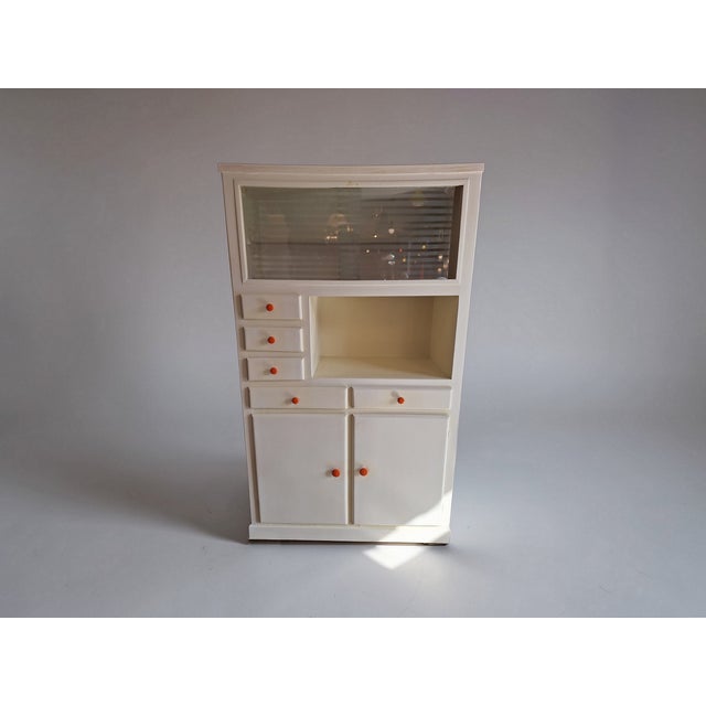 Vintage kitchen cabinet made in Italy between the 1940s and 1950s. Typical of that era in any kitchen, the cabinet has...