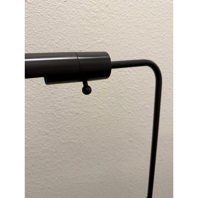 Modern Black Telescoping Floor Lamp For Sale - Image 4 of 6