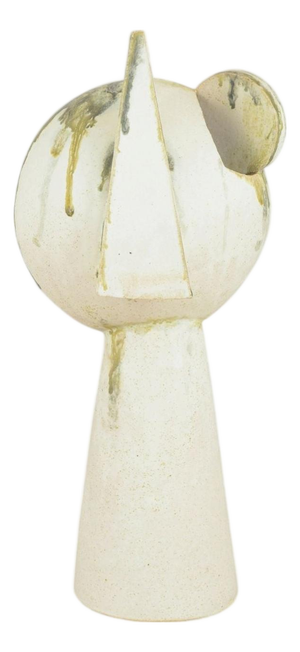 Christina Muff, Cubist Bust, 2025, Stoneware