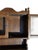Wood Ethan Allan Charter Oak Jacobean Hanging Wall Shelf Hutch Curio Display Cabinet For Sale - Image 7 of 14