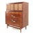 Mid-Century Modern Merton Gershun for American of Martinsville Mid Century X Inlay Walnut 9 Drawer Dresser For Sale - Image 3 of 11