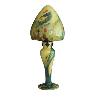 Late 20th Century Art Nouveau Hand Blown Art Glass. For Sale