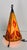 Vintage Moroccan Hand Made Leather Wrought Iron Hanna Dyes Table Accent Lamp For Sale - Image 6 of 11