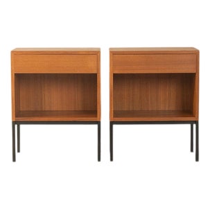 Bedside Tables, 1960s, Set of 2 For Sale