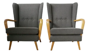 Set of Mid-Century Bambino Armchairs by Howard Keith, 1950s