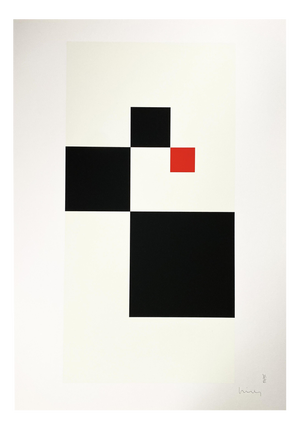 Jo Niemeyer, Golden Section Construction 90°, 2022, Paper