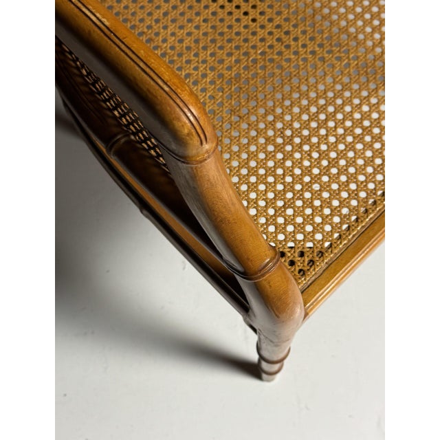 Faux Bamboo Dining Chairs, Set of 4 For Sale - Image 15 of 18