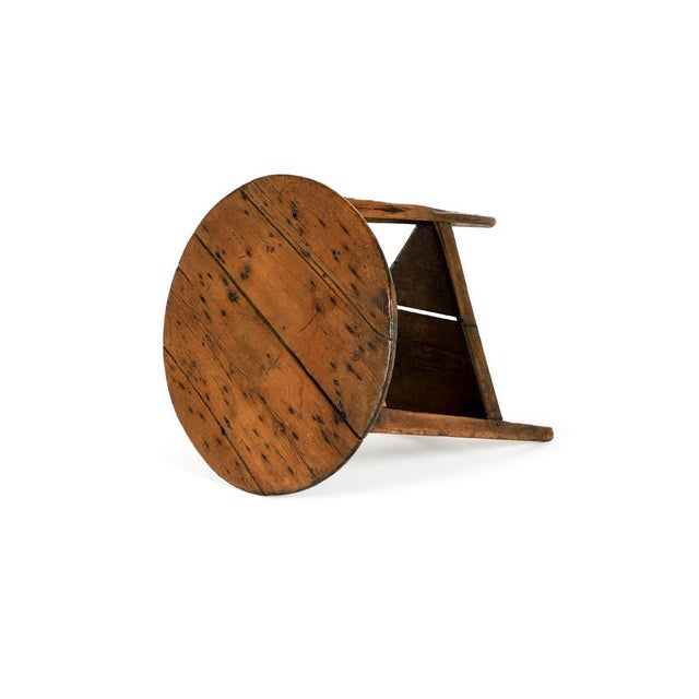 Welsh Pine Cricket Table For Sale - Image 5 of 11