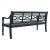 2020s Lloyd Bench in Dark Slate Grey For Sale - Image 5 of 9
