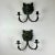 A Majestic pair of heavy cast metal boar heads wall light sconces. These boar ones are rare, as you typically find the...