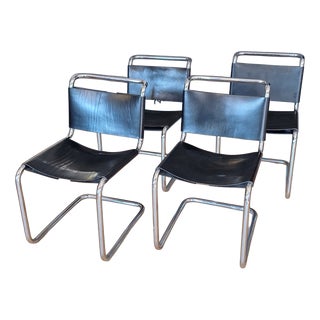 Spoleto Cantilever Chairs from Knoll International, 1970s, Set of 4 For Sale