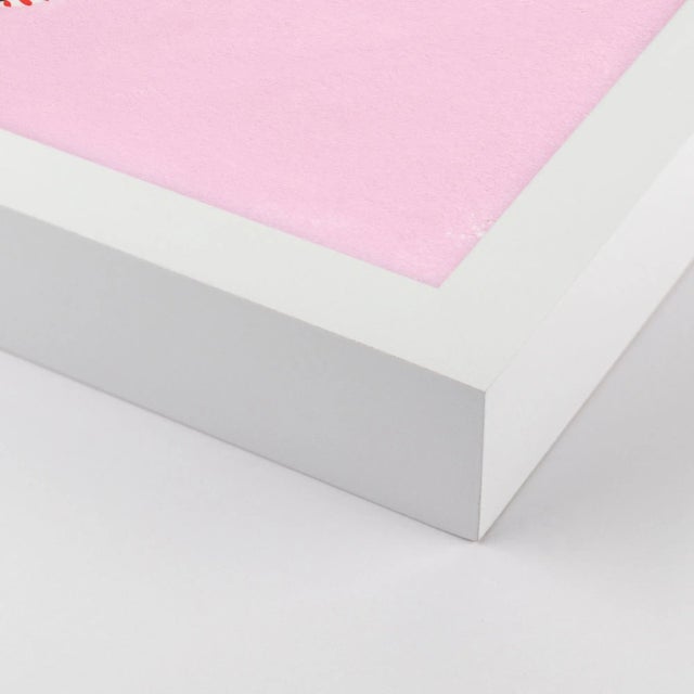 DESCRIPTION: Peppermint by Willa Heart in White Frame, Medium Art Print SPECIFICATIONS: Type: Framed Paper. Framed Size...