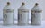 Lagardo Tackett 1960s Rare Set of Japanese Porcelain Apothecary Lidded Jars by LaGardo Tackett - Set of 3 For Sale - Image 4 of 8