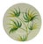 Vintage Bergdorf Goodman Hand Painted in Italy Tropical Palm Leaf Platter For Sale - Image 6 of 7