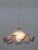 Superb suspension lamp in Murano glass, produced by Murano masters, production technique of blown glass with air bubbles...